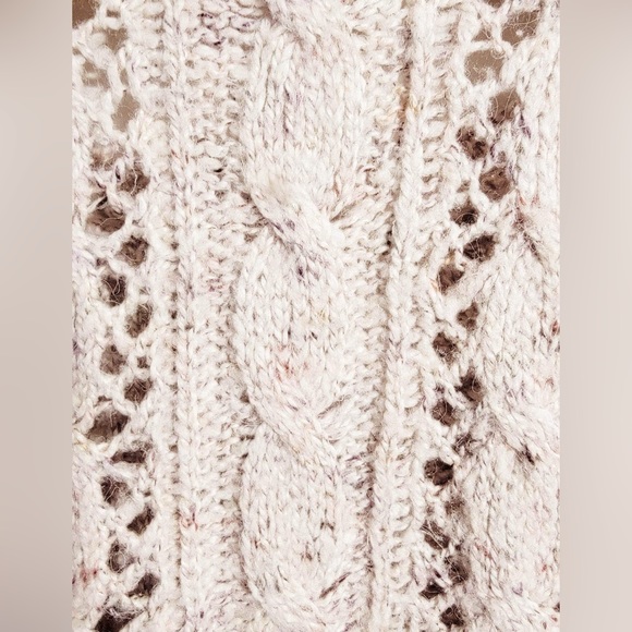 Pink Rose Loose Knit Sweater Small - Picture 7 of 14